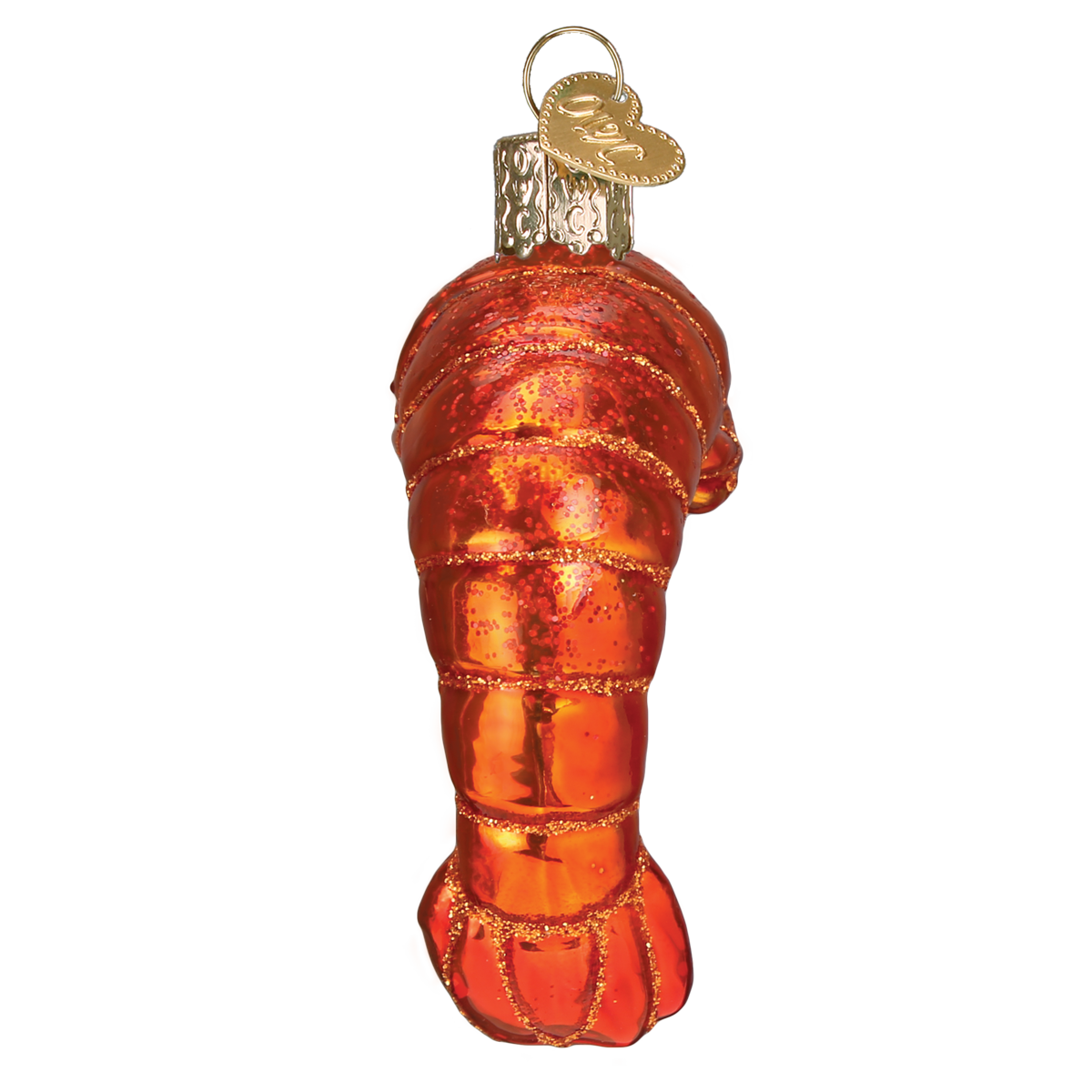 Shrimp Christmas Ornament
