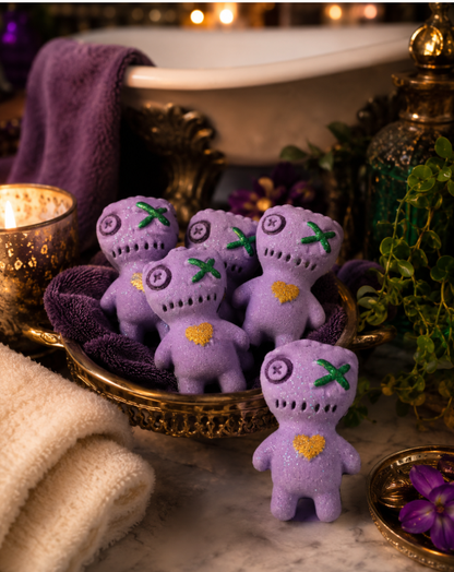 Hand Painted Voodoo Doll Bath Bomb