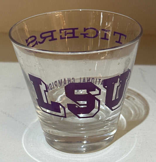 1958 LSU Champion Glass CSBH