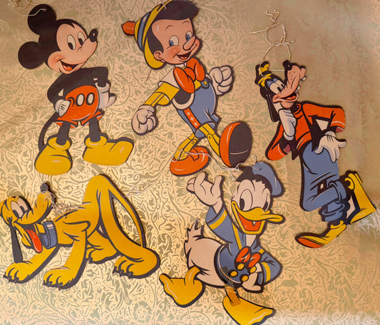 Cartoon Character Cutout Decor