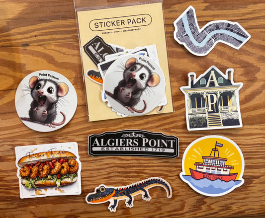 Algiers Point Stickers