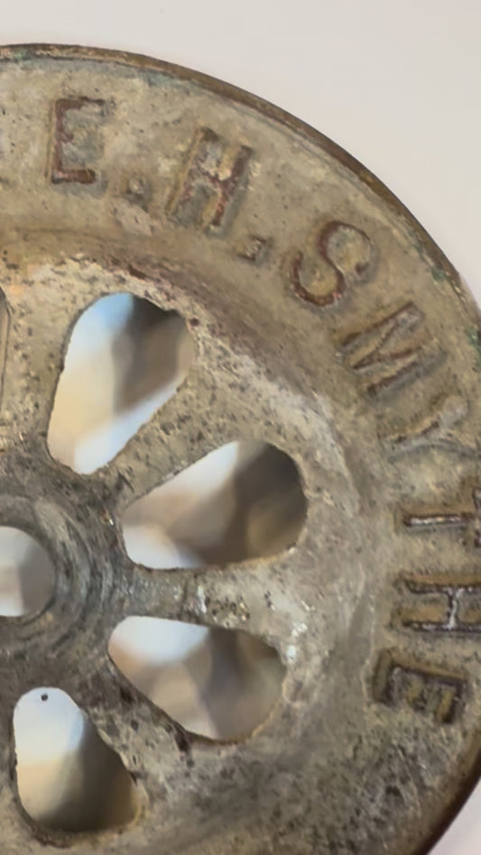 E.H. SMYTHE PLUMBER Daisy Wheel