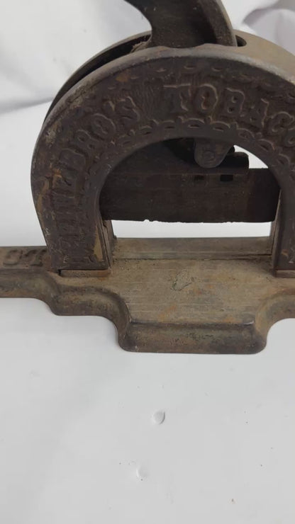Vintage Cast Iron Tobacco Cutter csdp