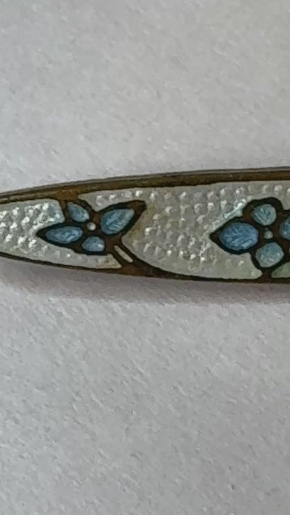 Antique Guilloche Pin CSBH