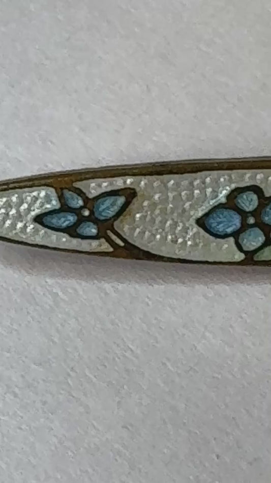 Antique Guilloche Pin CSBH