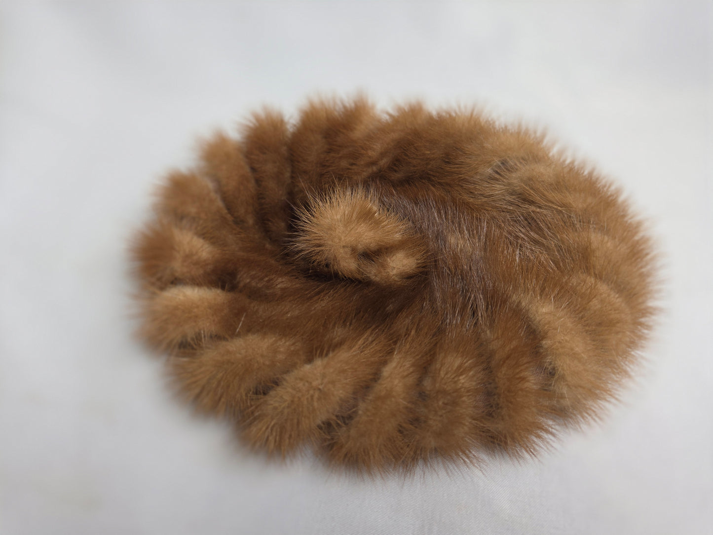 Vintage 1960s Mink Hat Tan CSHW