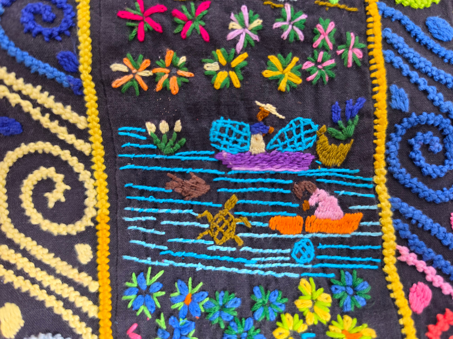 Vintage Hand Embroidered Bag CSHW