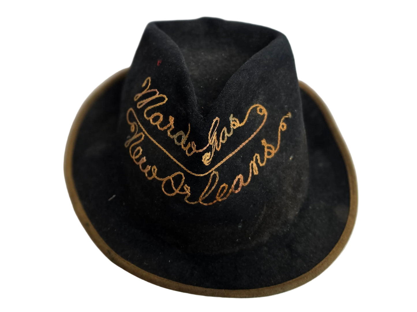 Vintage 1950s New Orleans Mardi Gras Hat CSHW