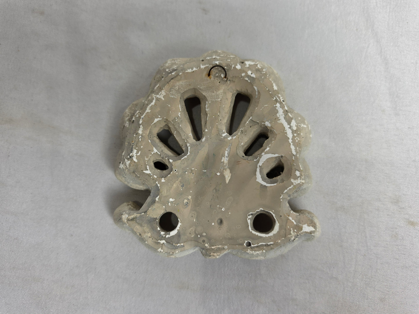 Vintage 1980s Shell Sconce CSHW