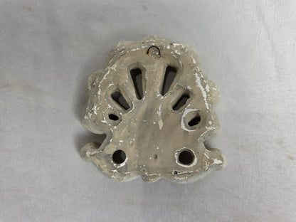 Vintage 1980s Shell Sconce CSHW