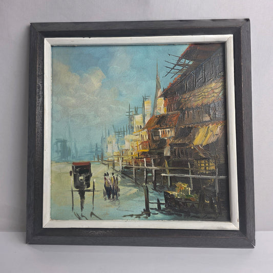 MCM Original Signed Oil Painting