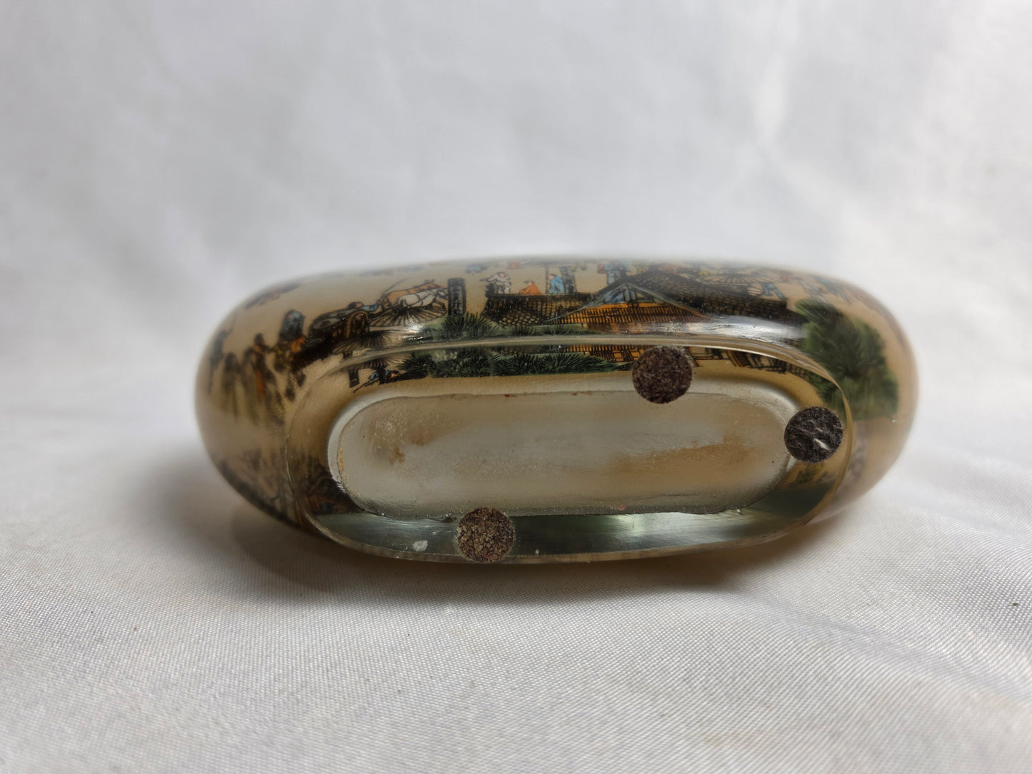 Vintage Chinese Reverse Painted Snuff Bottle XL CSHW