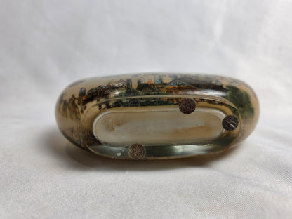 Vintage Chinese Reverse Painted Snuff Bottle XL CSHW