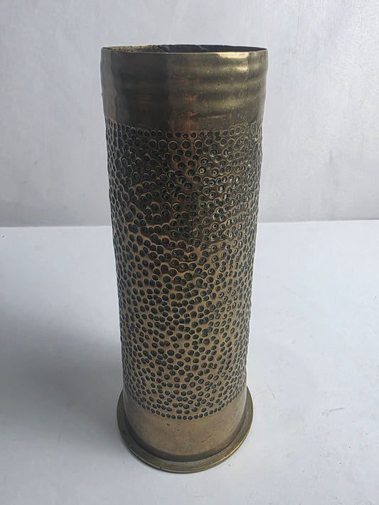 Vtg. Trench Art Bullet Casing c. 1915