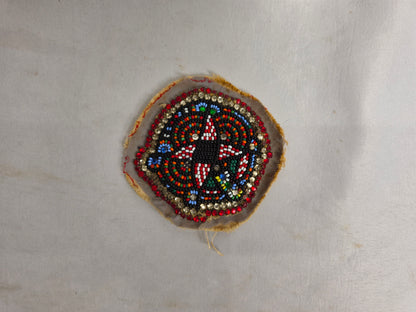 Vintage 1940s Mardi Gras Indian Patch CSHW