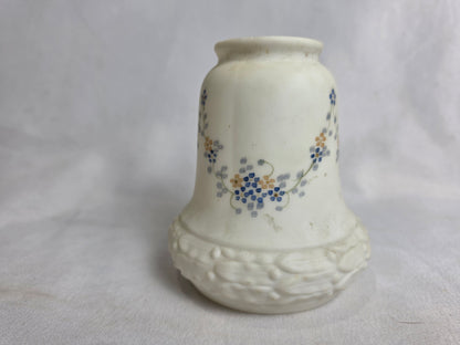 Vintage 1930s Milk Glass Lamp Shade White CSHW