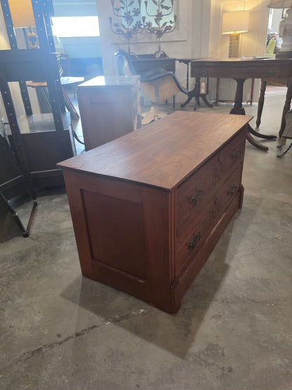 Vtg. Eastlake 2 Drawer Chest