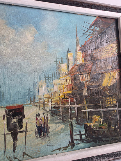 MCM Original Signed Oil Painting