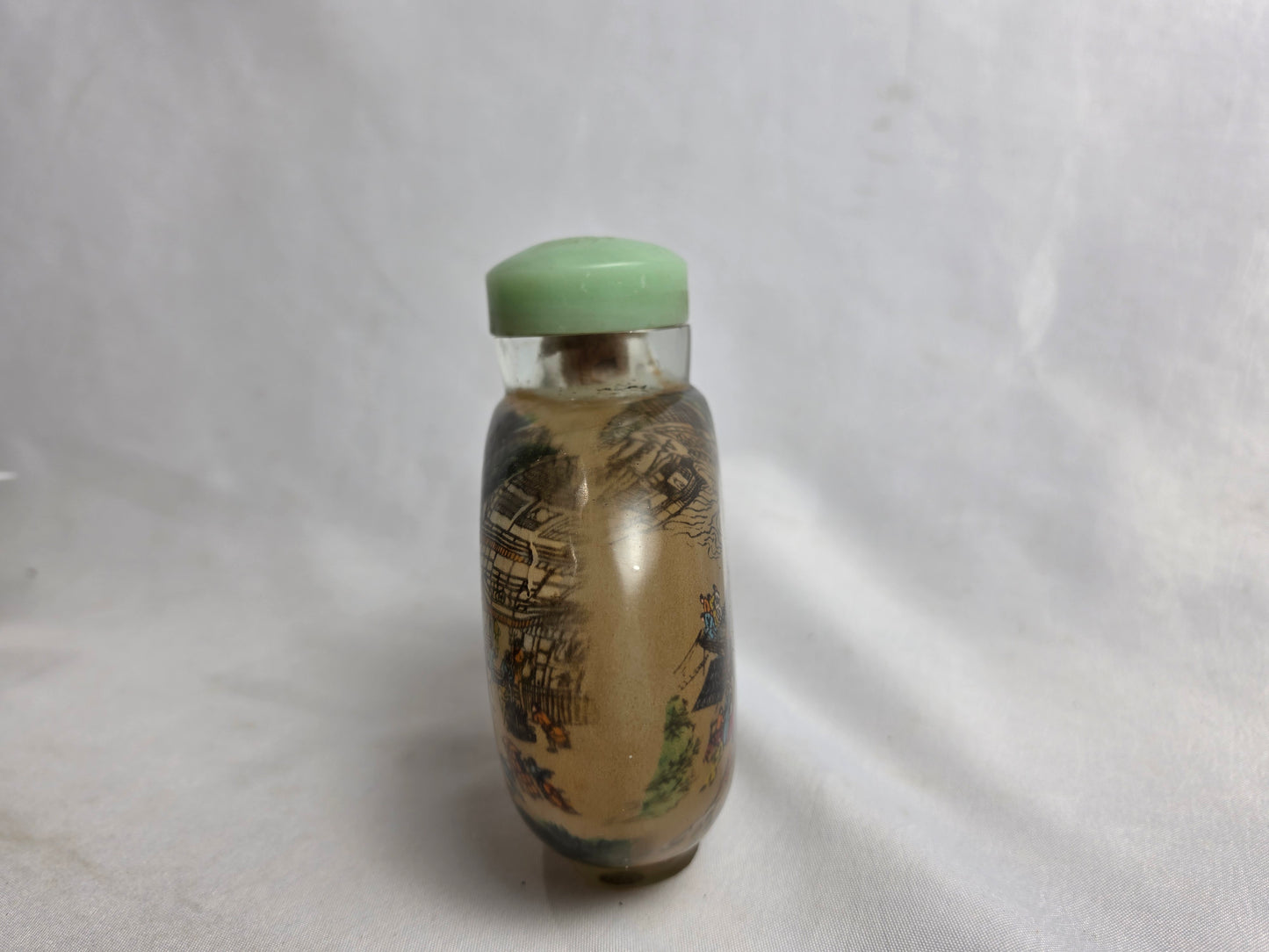 Vintage Chinese Reverse Painted Snuff Bottle XL CSHW