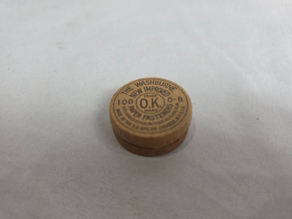 Vintage 1920s O.K. Paper Fasteners CSHW