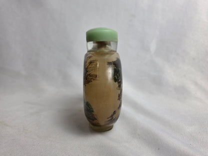 Vintage Chinese Reverse Painted Snuff Bottle XL CSHW