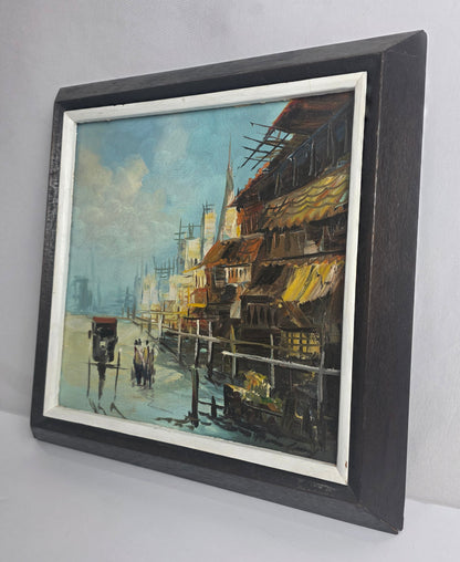 MCM Original Signed Oil Painting