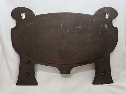 Vintage Art Nouveau Hat & Coat Rack CSHW