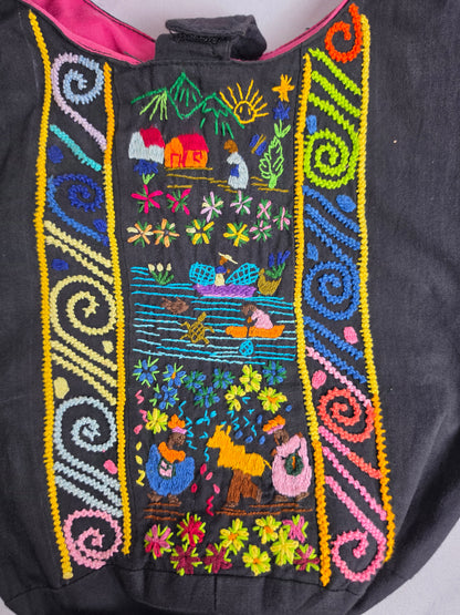 Vintage Hand Embroidered Bag CSHW