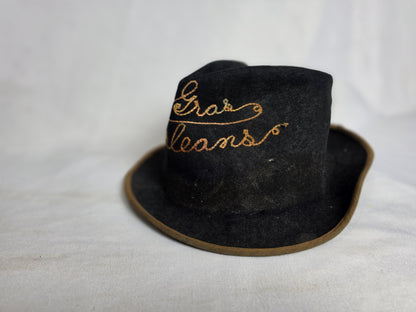 Vintage 1950s New Orleans Mardi Gras Hat CSHW