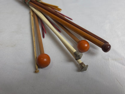 Vintage C-1940s Knitting Needles CSHW