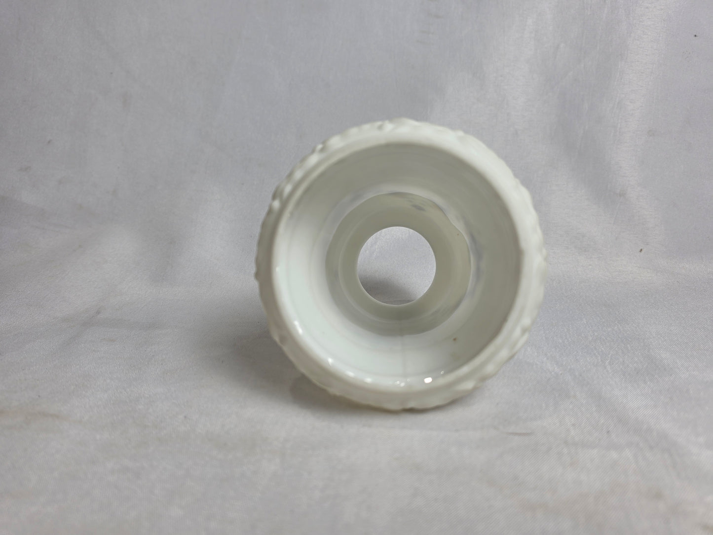 Vintage 1930s Milk Glass Lamp Shade White CSHW