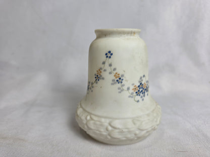 Vintage 1930s Milk Glass Lamp Shade White CSHW