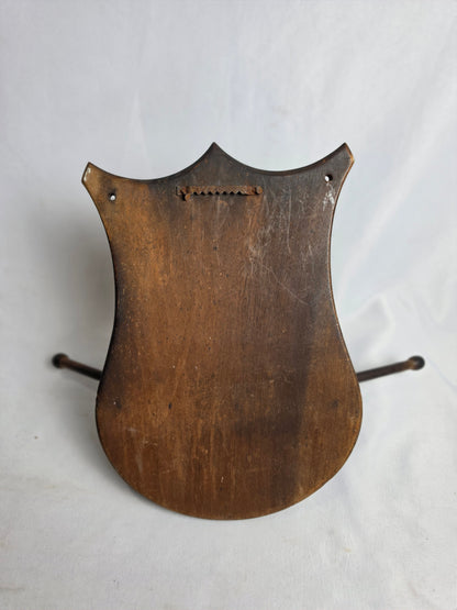 Vintage 1910 Wooden Tie Holder CSHW