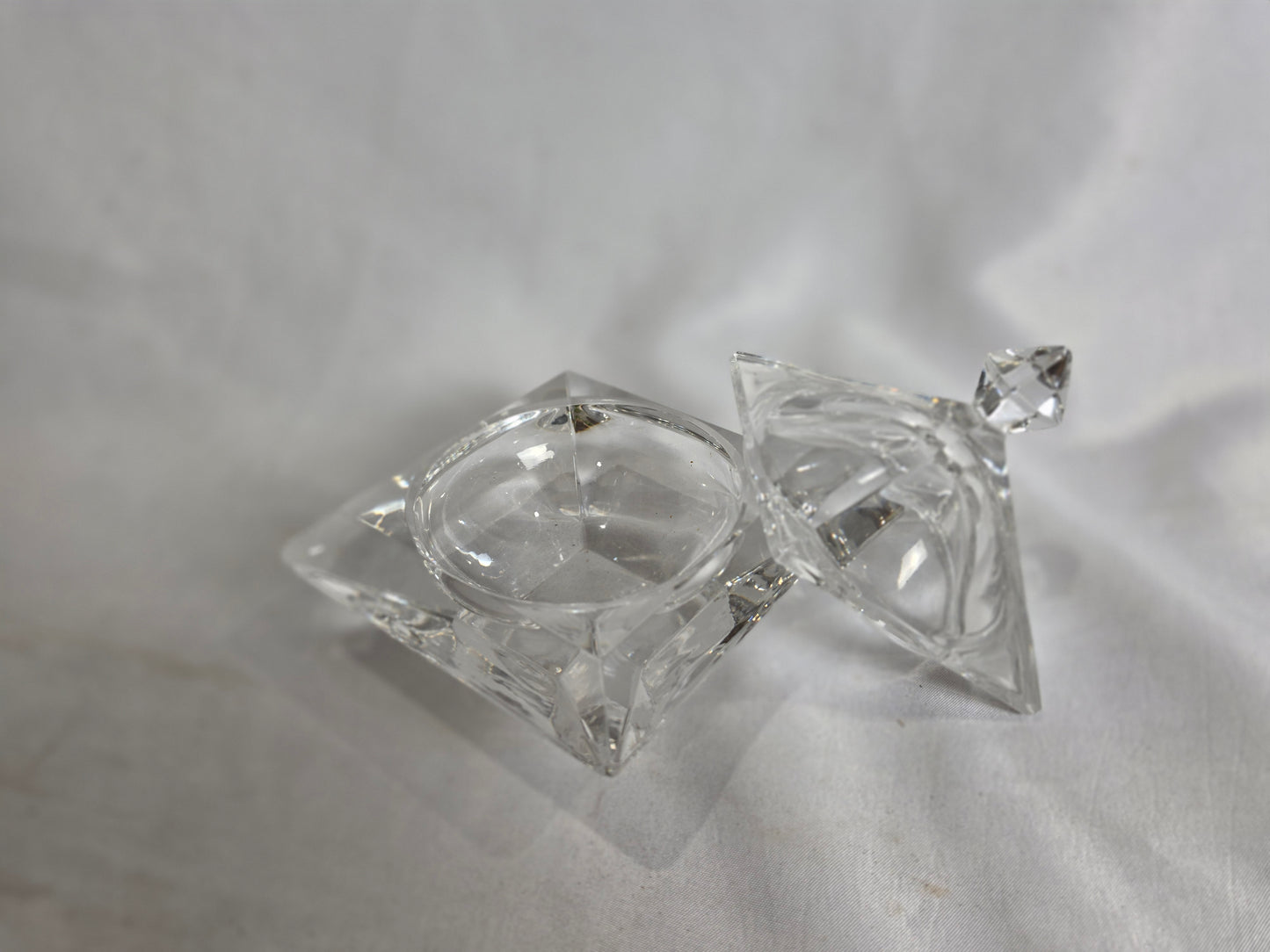 Vintage 1930s Crystal Candy Dish CSHW
