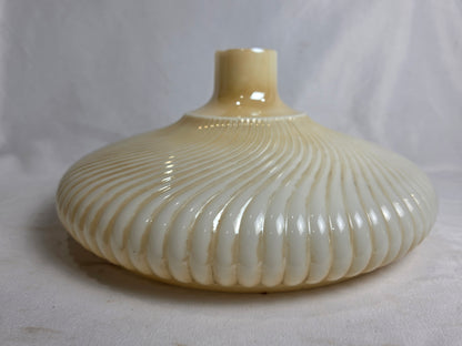 Vintage 1940s Torchiere Lamp Shade Cream CSHW